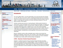 Tablet Screenshot of cidra.org